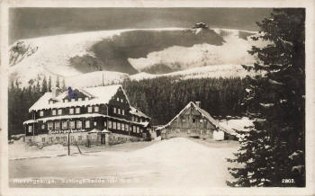 Schlingelbaude Riesengebirge Schlesien o 1937