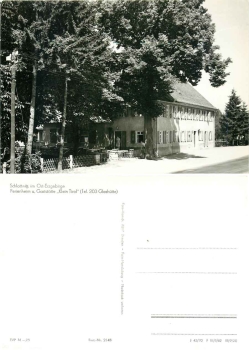 01768 Schlottwitz Erzgebirge Gaststätte "klein Tirol" *1970 Hanich2148