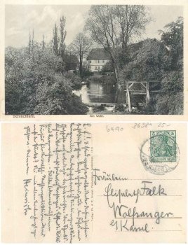 36381 Schluchtern am Wehr o 1908