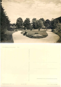 01762 Schmiedeberg Erzgebirge Park *1960 Hanich1303