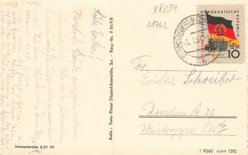 01744 Schmiedeberg Friedens Kapelle o 1961