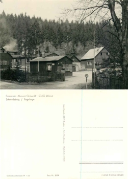 01762 Schmiedeberg holiday home "Klement Gottwald" SDAG Wismut *1969 Hanich1624