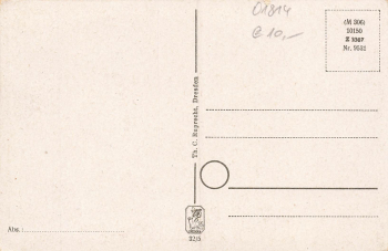 01814 Schmilka Sächsische Schweiz Schrammsteinbaude * um 1940