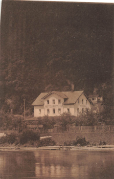 01814 Schmilka Saxon Switzerland Elbhotel Helvetia * around 1930