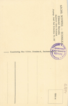 01814 Schmilka Saxon Switzerland Elbhotel Helvetia * around 1930