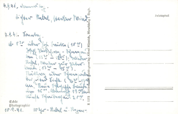 Schneegrubenbaude Riesengebirge Schlesien Śnieżne Kotły gebraucht 1941