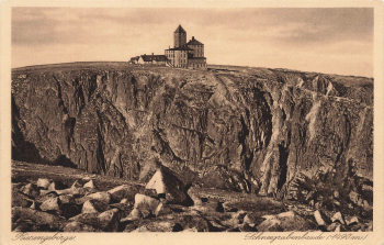 Schneegrubenbaude Riesengebirge Schlesien Śnieżne Kotły genutzt 1928