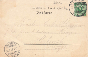 Schneegrubenbaude Riesengebirge Schlesien Śnieżne Kotły o 1898