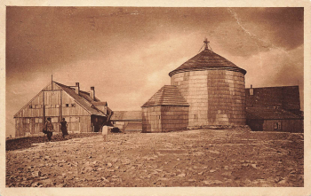 Schneekoppe Riesengebirge Schlesien Śnieżka o 1936