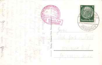 Schneekoppe Riesengebirge Schlesien Śnieżka o 1940