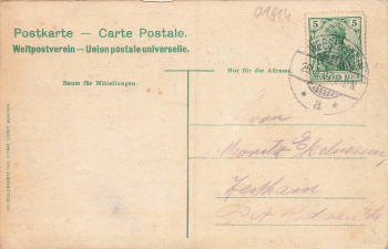 01814 Schoena Saxon Switzerland from Herrnskretschen o 1907