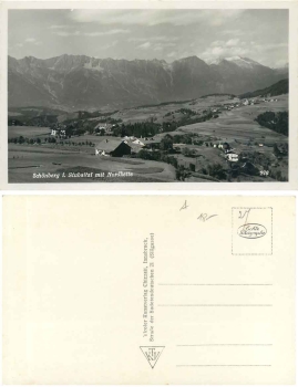 Schoenberg Stubaital mit Nordkette * ca. 1930