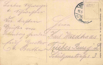 Schönberg am Kapellenberg Gasthof A. Schmidt o um 1910