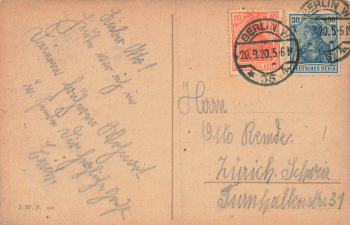 Schoeneberg Berlin Wartburgplatz o 1920