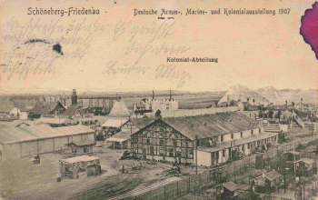 Schöneberg-Friedenau, Berlin: German Army, Navy, and Colonial Exhibition, 1907