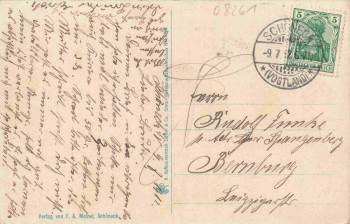 Schöneck Vogtland Streugrünwiesen o 1912