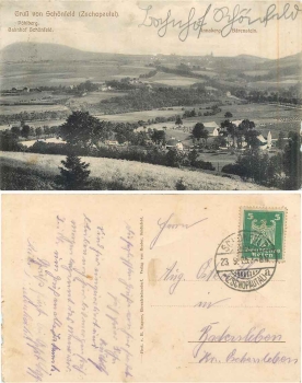 09488 Schoenfeld Zschopautal o 23.9.1925