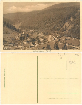 Schönmünzach, Murgtal *ca.1930