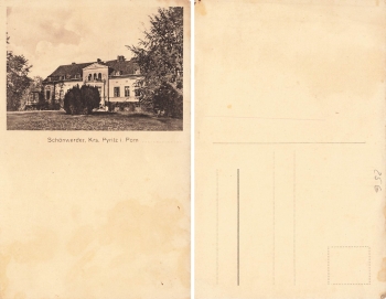 Schoenwerder Kreis Pyritz Pommern Ziemomysl  *  um 1920