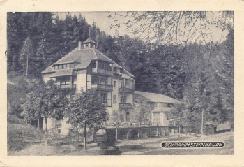 01814 Schrammsteinbaude Sächsische Schweiz o 1949
