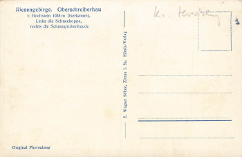 Ober Schreiberhau Riesengebirge Schlesien Szklarska Poręba * um 1930