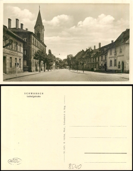 Schwabach Ludwigstrasse *ca. 1940