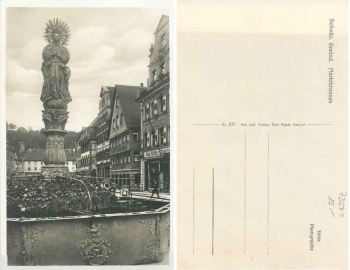 Schwäbisch Gmünd Marktbrunnen * ca.1930