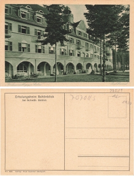Schwabisch Gmund Erholungsheim Schonblick *um 1920