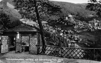 Schwarzburg Thüringer Wald Trippsteinhäschen o 1958