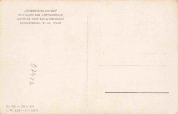 Schwarzburg Thüringer Wald * um 1950