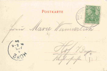 Schwarzburg Thüringer Wald Hotel Weisser Hirsch o 1900