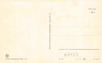 Schwarzburg Thüringer Wald * 1963