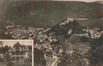Schwarzburg Thüringer Wald Logierhaus Bernhard Möller o 1911