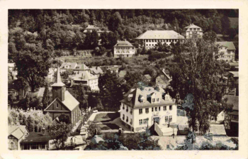 Schwarzburg Thüringer Wald Gemeindehaus o 1953