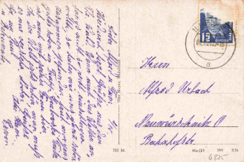 Schwarzburg Thüringer Wald o 1952