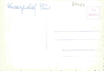 07407 Schwarzenshof Rudolstadt Ferienheim * um 1950