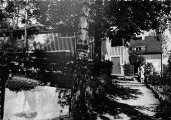 07407 Schwarzenshof Rudolstadt Ferienheim * um 1950