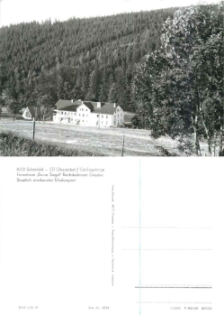 01776 Schönfeld Oberpöbel Ferienheim "Bruno Siegel" *1980 Hanich1523