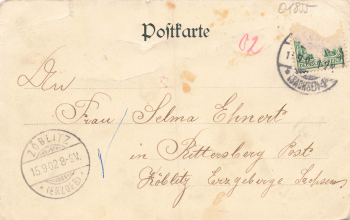 01855 Sebnitz in Sachsen Finkenbaude  o 1902