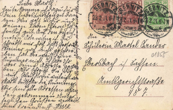 01855 Sebnitz in Sachsen o 1921