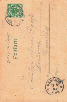 Ungerberg bei Neustadt Sachsen Restaurant Litho o 1899