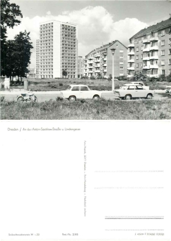 eevorstadt Dresden Lindengasse Anton-Saetkow-Strasse  *1969 Hanich2108
