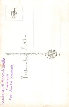 Seidorf St. Annakapelle Riesengebirge Schlesien Sosnówka * 1942