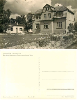 16775 Seilershof Erholungsheim Zeitungsvertrieb Berlin *1962