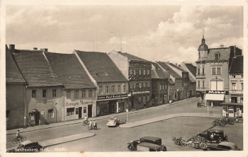 01968 Senftenberg Markt * um 1930