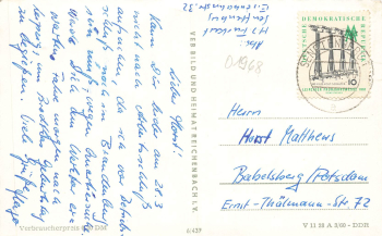 01968 Senftenberg Mehrbildkarte o 1961