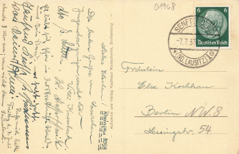 01968 Senftenberg Stadtpark o 1933