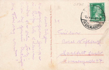 01968 Senftenberg Market Drunkenness o 1927