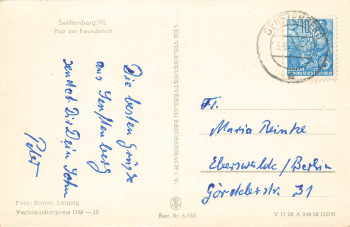 01968 Senftenberg Platz der Freundschaft  o 1958