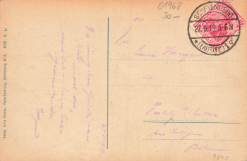 01968 Senftenberg Bahnhofstraße Ecke Albertstraße o 1919